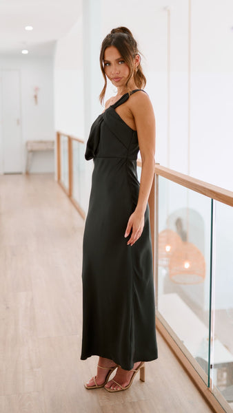 Greta Maxi Dress - Black