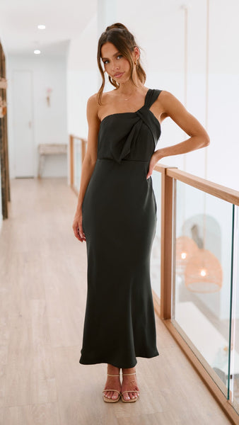 Greta Maxi Dress - Black