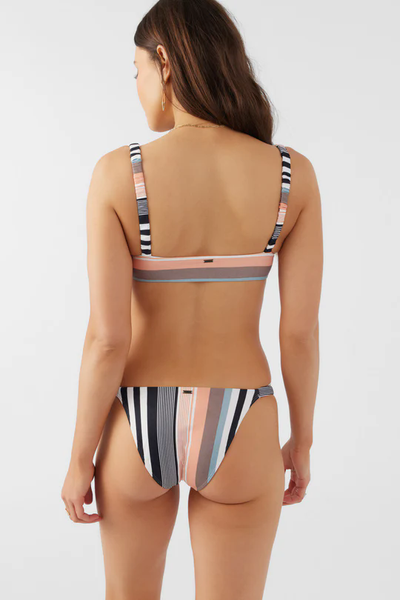 Striped Print Tank Bikini Sets